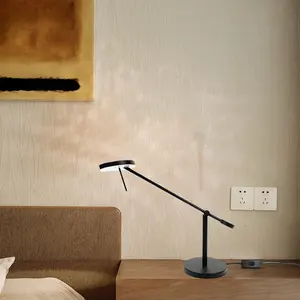 Foshan 장식 테이블 램프 럭셔리 현대 장식 멀티 각도 조절 테이블 램프