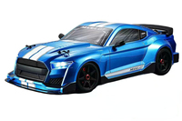 Nouvelle coque de voiture PC FSR Mustang GT Simulation Flat Running, produit fini avec éclairage et accessoires de voiture perforés