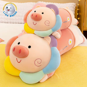 Juguete de Peluche de Cerdo Adorable de Primera Calidad, Animal de Peluche, Cerdo <span class=keywords><strong>Dudu</strong></span> Rosa, Almohada <span class=keywords><strong>para</strong></span> un Sueño Confortable - Product Image 2