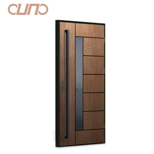 Puerta de Entrada de Aluminio con Rotura de Puente Térmico de Alta Eficiencia Energética Residencial Americana OUNA con Cerradura Inteligente - Product Image 1
