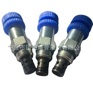 Vanne à cartouche filetée hydraulique CRV 08, vanne de régulation de pression 315 bars, 40 L/min, port 1/2 pouce, acier au carbone - Product Image 3