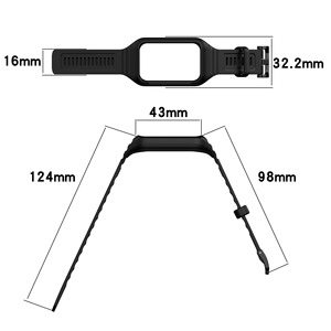 Soft TPU & Silicone Sport <b>Bracelet</b> Replacement <b>Smart</b> Watch Band Accessories for Huawei Honor Band 9 Watch <b>Bracelet</b> - Product Image 4