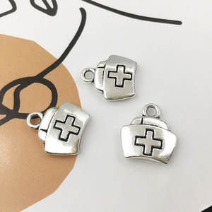 Vente chaude Pendentif moderne en alliage série dentiste pour matériaux de bricolage faits main, porte-clés, boucles d'oreilles, bracelets, chaînes de téléphone portable - Product Image 6