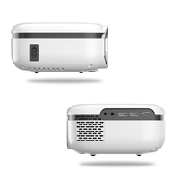 Projecteur de cinéma maison tendance, mini projecteur vidéo portable multifonction HD, projecteur de jeu à domicile, noir et blanc, LED pour enfants