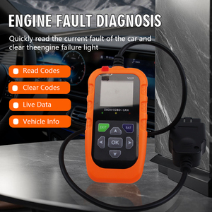 เครื่องสแกน V119 OBDII OBD2วิเคราะห์ระบบอัตโนมัติแบบพกพาสำหรับรถยนต์ทุกระบบเครื่องมือวินิจฉัยการทำงานของรถยนต์ - Product Image 2
