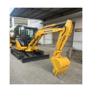 Excavadora de cadenas usada Komatsu PC35 de 3 toneladas con motor original de alta calidad, máquina japonesa, ¡la más vendida! - Product Image 2