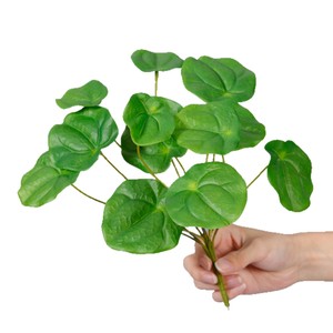 Bouquet de feuilles artificielles en miroir Dream Castle, feuillage en soie plastique pour décoration intérieure, hôtel, maison d'hôtes, ameublement doux - Product Image 3