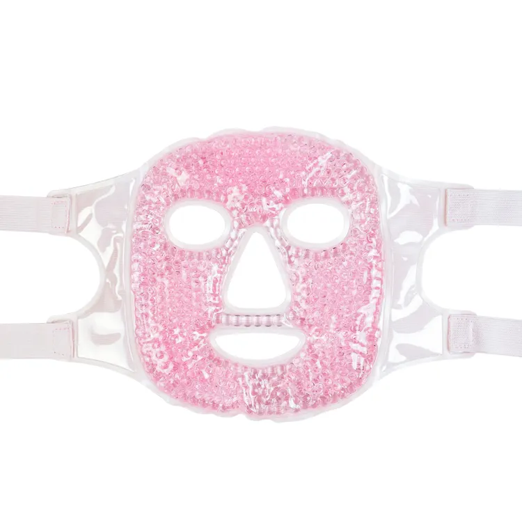 Gel cold face mask cold gel beads face mask ice packs for face