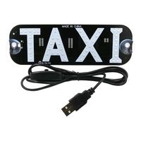 Luz Indicadora USB para Coche XTX T-A-X-I TXI-USB de Lujo, Universal, con Fijación por Tornillos, 5-6V