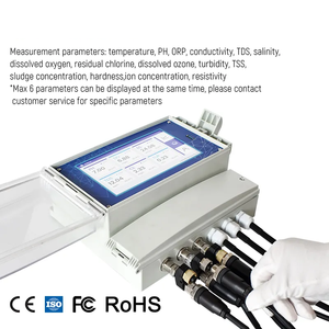 Détecteur de qualité de l'eau multicanal Aquaculture Rs485, instrument d'analyse de l'eau multicanal - Product Image 4