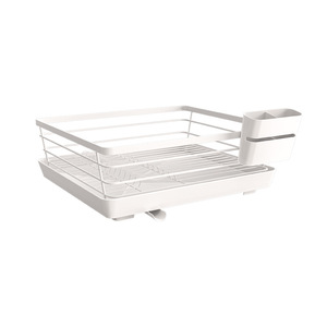 Égouttoir à vaisselle en métal et rangement pour couverts pour cuisine et salon - Design moderne, montage facile - Product Image 5