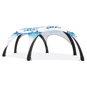 Carpa de araña impermeable de 6 patas para actividades al aire libre X Gazebo Tradeshow Carpa publicitaria inflable para publicidad de fiesta <span class=keywords><strong>en</strong></span> la playa - Product Image 1