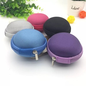 เคสหูฟัง EVA กันกระแทกแบบสากลสำหรับกระเป๋าเก็บหูฟังพร้อมซิปมีหลายสีให้เลือก - Product Image 1