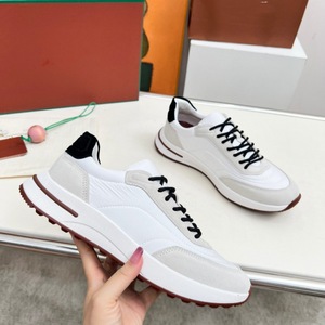 Espadrilles de luxe célèbres pour hommes en cuir, respirantes et lumineuses, pour le week-end et la mode - Product Image 6