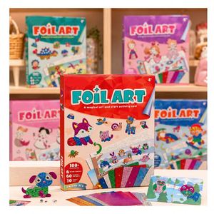 Kit d'activités créatives DIY en feuille métallisée sur le thème des contes de fées : Couronne et Château scintillants, cartes, activité artistique faite à la main pour la maternelle, cadeau pour jeunes enfants - Product Image 5
