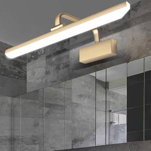 Regolare luce da parete anteriore in ottone antico per interni a specchio 9W 12W 14W a LED luce da parete TV - Product Image 2