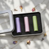 Vente en gros usine : Pointes de nouilles en verre spirale violet laiteux