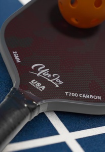 Raquette de pickleball pour adultes de haute qualité, 16 mm, en titane et fibre de carbone, sans bord, légère, <span class=keywords><strong>portable</strong></span>, GEN Honeycomb, offensive - Product Image 3