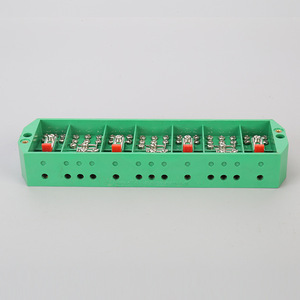 กล่องรวมสายไฟกวนหยาง FJ6PJ1 ป้องกันน้ำและฝุ่นระดับ IP44 พร้อมบล็อกขั้วต่อสำหรับมิเตอร์  ตัวกล่องทำจากพีวีซีสีเขียว - Product Image 3