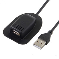 Câble USB A vers USB C de longueur personnalisée interrupteur gradateur gaine en PVC de 1m contrôleur d'alimentation pour téléphone portable blindage de tresse pour ordinateur