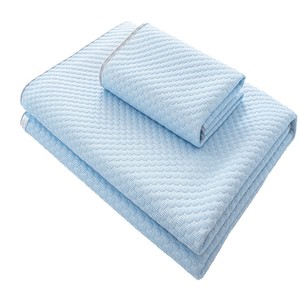 Alfombrilla refrescante Qidou de 180x200 cm, impermeable, para bebés, uso en verano, almohadilla de seda helada para pañales - Product Image 5