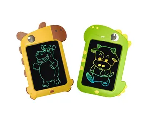 9 인치 만화 LCD 쓰기 태블릿 보드 어린이를위한 다채로운 전자 디지털 쓰기 패드 그리기 교육 장난감