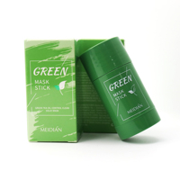 Mascarilla facial de Limpieza Profunda, logo personalizado, OEM, natural, control de aceite, antivaho, té verde