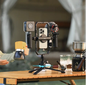 Pour le kit vidéo SmallRig All-in-One Quick Pro Edition pour les créateurs de smartphones comprend un système d'éclairage <span class=keywords><strong>audio</strong></span>, un accessoire de studio <span class=keywords><strong>photo</strong></span> - Product Image 6