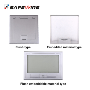 Safewier-Cajas de suelo de alfombras de hormigón, escotillas de enchufe de suelo - Product Image 2