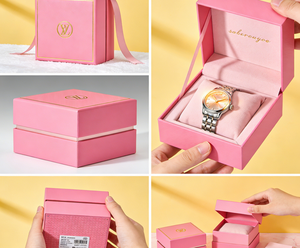 Pearl necklace packaging jewelry packaging in pearls luxurious necklace box fast delivery - Product Image 4