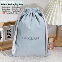Sac de rangement en velours bleu 20x30 cm avec cordon de serrage, personnalisable avec logo imprimé, pour chaussures, lingerie, sacs à main, pochette anti-poussière en velours