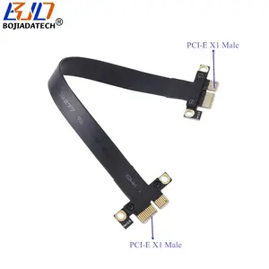 PCI-E 3.0 1X to X1 Male to Male Flexible Extension Cable 8Gbps PCI Express 1x Riser Card Extender 10-100CM