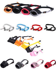 <span class=keywords><strong>Bozal</strong></span> de cesta de goma de silicona personalizado del fabricante Qbellpet para perros medianos y grandes, <span class=keywords><strong>bozal</strong></span> táctico de entrenamiento de plástico para perros transpirable - Product Image 5