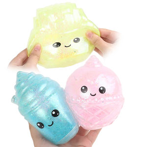 Jouets à presser de haute qualité Ice Cream <span class=keywords><strong>Light</strong></span> 6 pouces Logo personnalisé Excellents jouets de décompression élastiques pour les enfants - Product Image 2