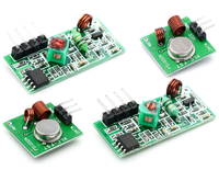 Modul Penerima Nirkabel Super-Regeneratif 5V & Modul Pemancar RF 315MHz / 433MHz Modul Transceiver Frekuensi Radio