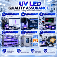 UVWORKS UVA UVB UVC LED 275NM LED 225NM -405NM 0.2W 0.6W 1W 10mW 15mW 20mW 25mW 30mW 3535
