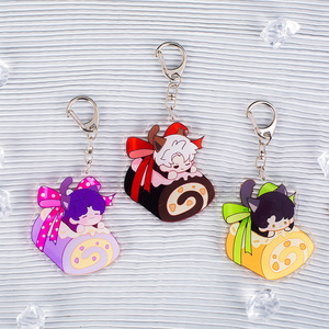 Portachiavi 98 stili <span class=keywords><strong>Anime</strong></span> portachiavi cartone animato portachiavi amore e Deepspace Xavier Zayne Rafayel Sylus Caleb <span class=keywords><strong>Anime</strong></span> portachiavi in acrilico - Product Image 2