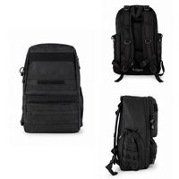 Sac à dos tactique multi-poches imperméable et résistant à l'usure pour la randonnée en plein air, le trekking, le camping et la randonnée