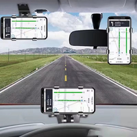 Support universel pour téléphone portable de voiture, support de fixation sur tableau de bord, support d'affichage GPS, support de téléphone portable pour voiture, pour smartphone