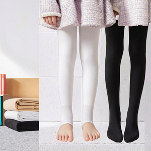 STANDLAR INTERNATIONAL Girls Thick Nylon <b>Leggings</b> Breathable Knitted Pantyhose Opaque Warm Tights High Waist <b>Ankle</b>-<b>Length</b> Letter - Product Image 2