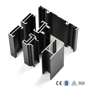 40 puertas correderas partición Interior Roon Slim aluminio Vertical puerta marco cerradura colgante puerta corredera ruedas perfil - Product Image 4
