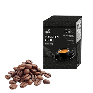 Café instantáneo Mang Den de alta calidad Café refrescante Versátil Bebida instantánea Etiqueta personalizada Hecho en Vietnam Calidad Premium - Product Image 1