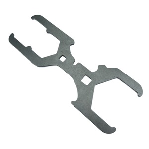 3 Way Plumber Sink Wrench 445 201 Stainless Steel Adjustable Metric Industrial Grade For 4.45 5.08 6.35 Cm Nuts - Product Image 1