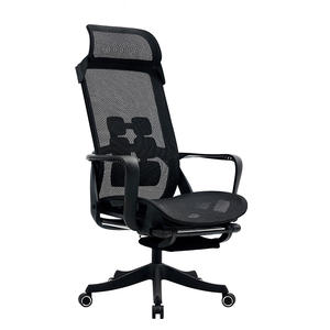 Silla de oficina ergonómica ajustable con respaldo alto OEM personalizada de fábrica - Product Image 5