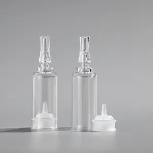 Seringa descartável sem ar 5ml 10ml, seringa plástica sem ar descartável soro cosmético para skincare soro garrafas frescas