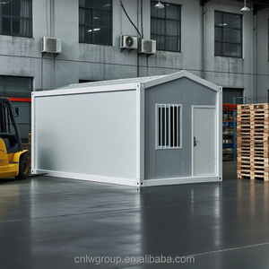 Nhanh chóng lắp ráp nhà <span class=keywords><strong>CONTAINER</strong></span> di động có thể tháo rời mái nhọn để lưu trữ công cụ kho dân cư - Product Image 1