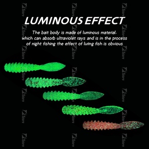 3.6mm 0.4g 10 pz/borsa Wobblers Mini Ocean Rock Fishing esche morbide gomma Soft bait verme morbido esche artificiali spigola in Silicone pesce - Product Image 3