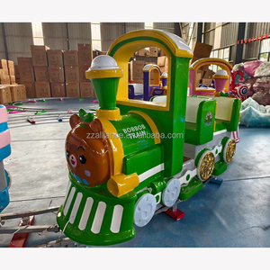 Tren Eléctrico Infantil con Diseño de Oso para Parque de Atracciones, Tren Eléctrico sobre Rieles en Venta - Product Image 3