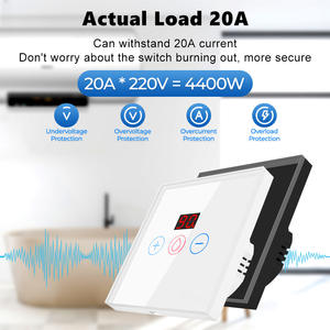 Interrupteur intelligent pour chauffe-eau, télécommande WiFi 20A avec minuterie vocale Alexa pour systèmes de maison intelligente - Product Image 4