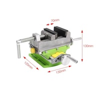 Étau de précision pour perçage de fraisage 2 en 1 Table de travail composée Table de travail croisée Étau croisé robuste pour perceuse